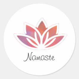 Naam ste Lotus Sticker