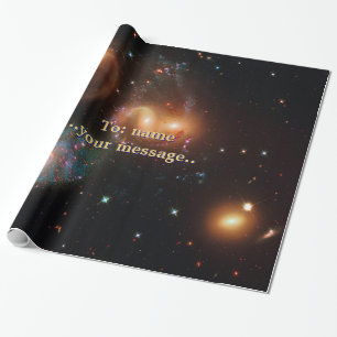 Naam, Stephans Quintet deep space sterrenstelsels Cadeaupapier