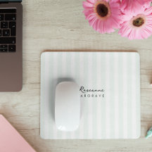 naam & strepen Mousepad Sjabloon