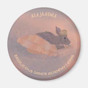 Naam Studio Schattige Ballerina Konijn Magneet