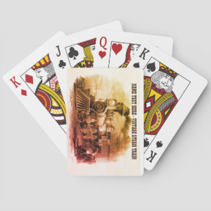 Naam, stuurmachinemotor locomotief toevoegen pokerkaarten