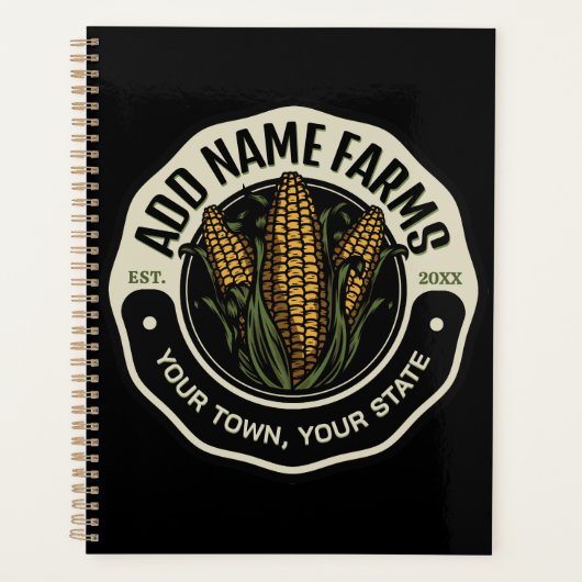 NAAM Sweet Corn Garden Boerderij Farmer Planner (Voorkant)