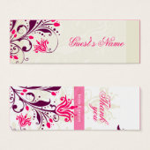NAAM TAG :: Lily Mini Visitekaartjes (Voorkant /achterkant)