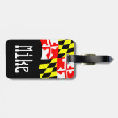 Naam Tag-Maryland Bagagelabel (Achterkant horizontaal)