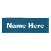 Naam Tag met magnetische houder (Voorkant)