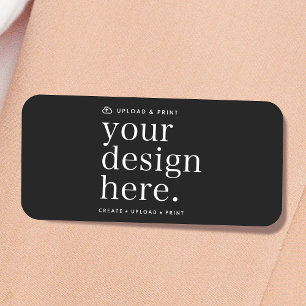 Naam Tag Uw Ontwerp Upload