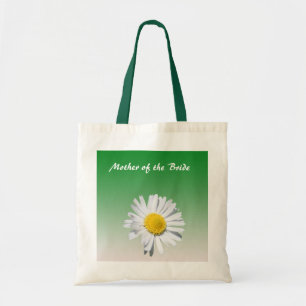 Naam tas, madeliefje tote bag