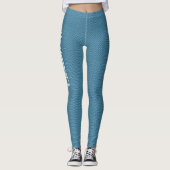  naam Tekst Sjabloon Vrouwen Modern Leggings (Voorkant)
