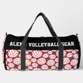 Naam tekst toevoegen, Alex's Volleyball Gear Plunjezak (Voorkant)