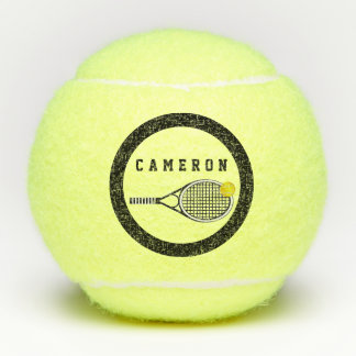 Naam Tennis Racquet | Monogram van Balls Tennisballen