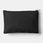 Naam & Titel met Monogram - Leren Textuur Achtergr Etui (Achterkant)