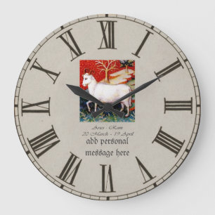 Naam toevoegen aan  kunststijl Aries Startteken Ra Grote Klok