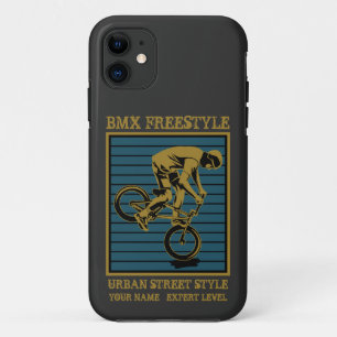 Naam toevoegen Alle tekst van BMX Freestyle Urban- iPhone 11 Hoesje