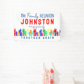 Naam toevoegen Fun Family Reunion Spandoek (Insitu)