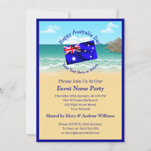 Naam toevoegen Jaar Datum Australië Dag Partijstra Kaart