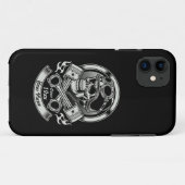 Naam toevoegen Jaar snijder schedel doorsnede zui Case-Mate iPhone Case (Achterkant (horizontaal))