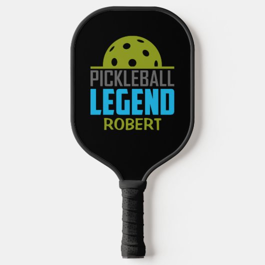Naam toevoegen: Pickleball Legend Yellow Green Blu Pickleball Paddle (Voorkant)