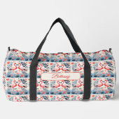 Naam toevoegen Pink Flamingo Design Plunjezak (Voorkant)