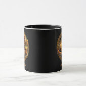 Naam toevoegen Rusting Brown Dragon Mok (Midden)