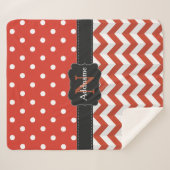 Naam toevoegen sherpa deken (Voorkant (horizontaal))