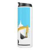 Naam uitgraven personaliseren Thermosbeker (Geroteerd rechts)