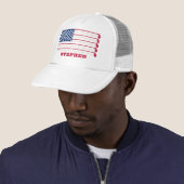 Naam US Flag Golf Club Trucker Pet (In situ)