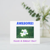 Naam Uw Briefkaart (Staand voorkant)