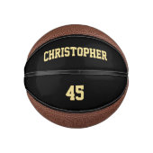 Naam van aangepast team voor geprogrammeerde spele basketbal (Voorkant)