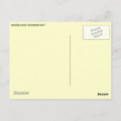 Naam van bloemen briefkaart (Achterkant)