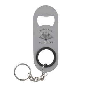 Naam van Boekclub Persoonlijk Cadeau Mini Flessenopener