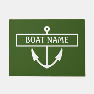 Naam van boot Dock Mat