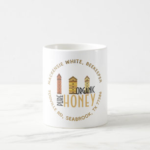 Naam van de imker Drie Kleine Hives Organic Honey Koffiemok