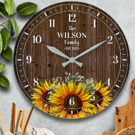 Naam van de rustige zonnebloem- en houtfamilie grote klok