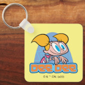 Naam van dee dee-teken sleutelhanger (Voorkant)