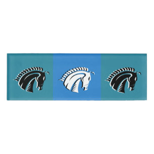 Naam van drie paarden naambadge