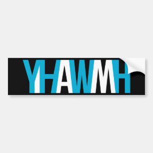 Naam van God - YHWH "I AM" Bumpersticker