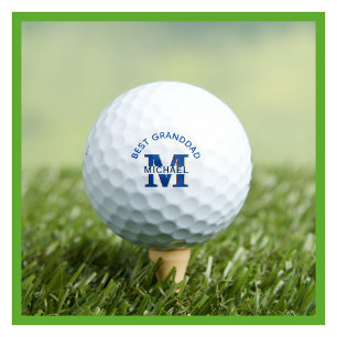 Naam van het beste aangepaste grootvader op monogr golfballen