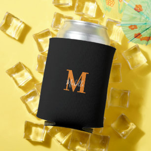 Naam van het Gepersonaliseerd monogram Blikjeskoeler