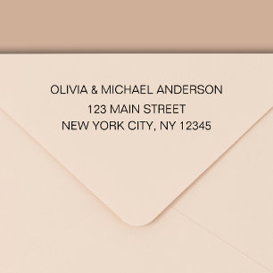 Naam van het Manuscript van het Adres van de terug Zelfinktende Stempel