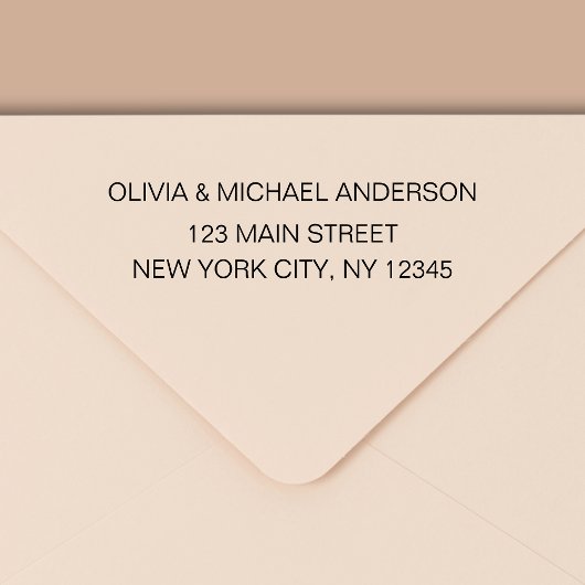 Naam van het Manuscript van het Adres van de terug Zelfinktende Stempel