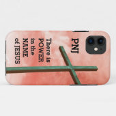 NAAM VAN JESUS | Monogram | CHRISTELIJK Case-Mate iPhone Case (Achterkant (horizontaal))