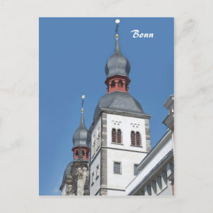 Naam van Jezuskerk in Bonn Briefkaart