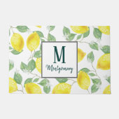 Naam van land Chic Waterverf Deurmat (Voorkant)