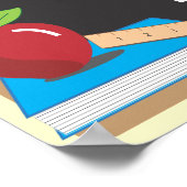 Naam van leraar Blackboard door Poster (Hoek)