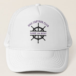 Naam van uw boot trucker pet