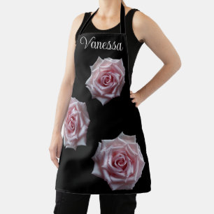 naam Vanessa roze rose boho Schort