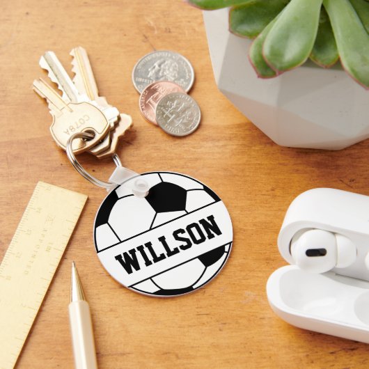 Naam voetbal sleutelhanger (Bureau)