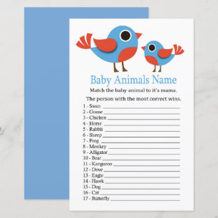 Naam Vogelbaby
