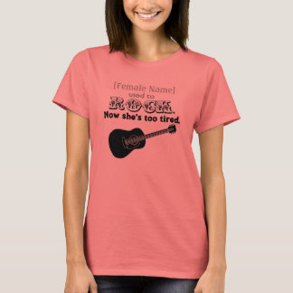 [Naam Vrouw] Vroeger was ze te gek. T-shirt