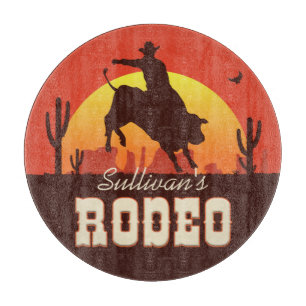 NAAM Westerne Cowboy Bull Rider Rodeo Snijplank